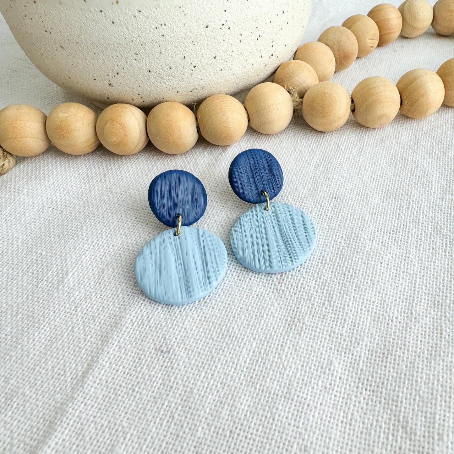 Blue Game Day Earrings, Multiple Colors