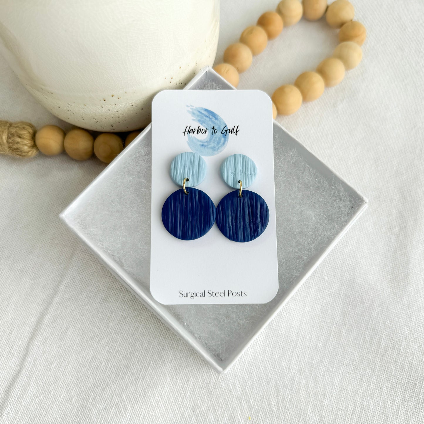 Blue Game Day Earrings, Multiple Colors