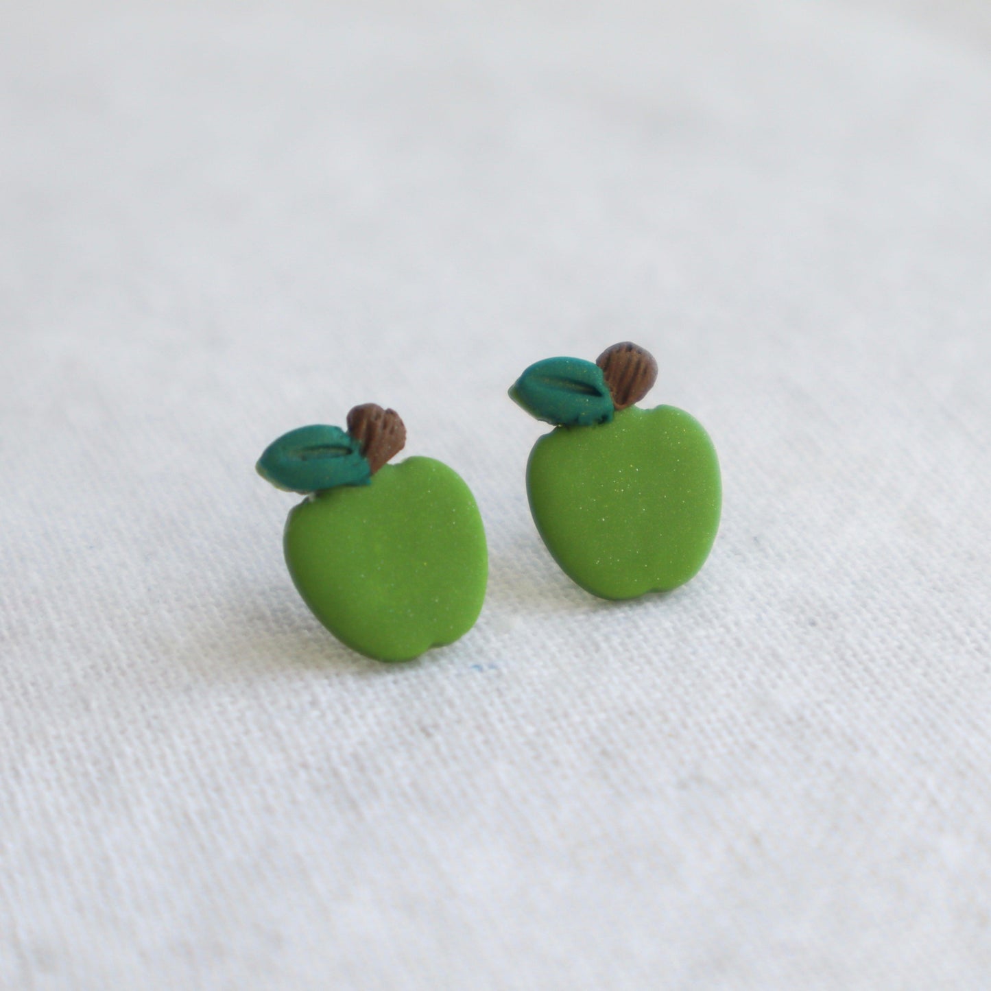 Apple Studs, Multiple Colors