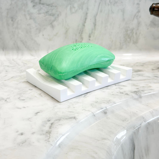 Self Draining Soap Dish