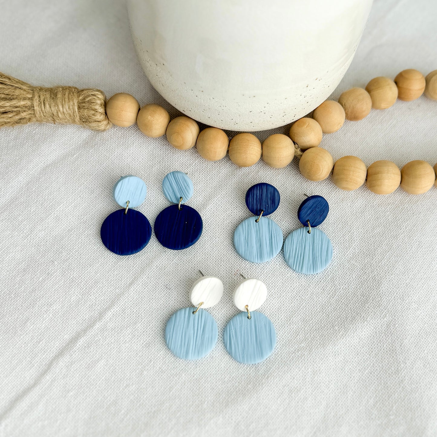 Blue Game Day Earrings, Multiple Colors