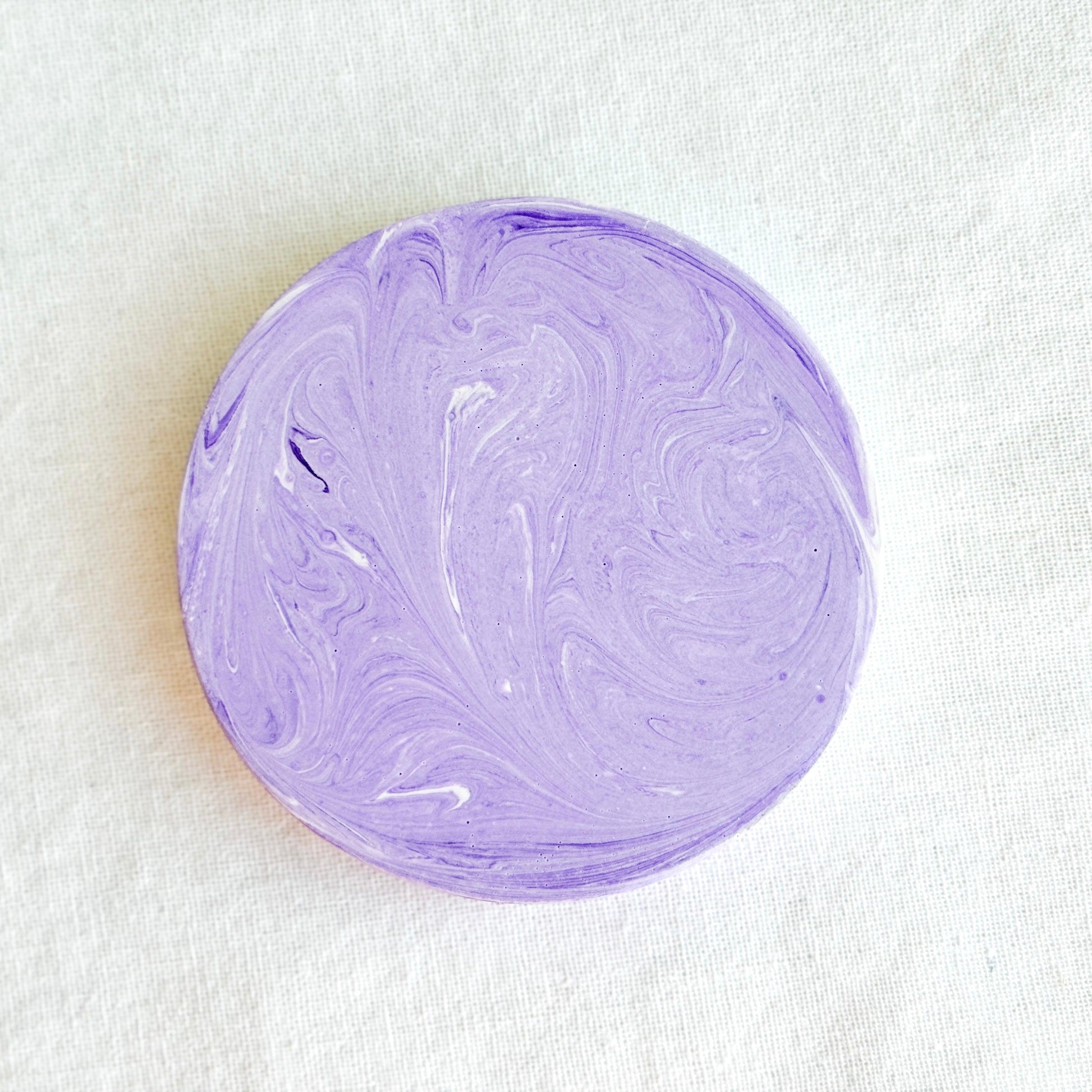 Purple Galaxy Circular Valet Tray - Harbor to Gulf Co.