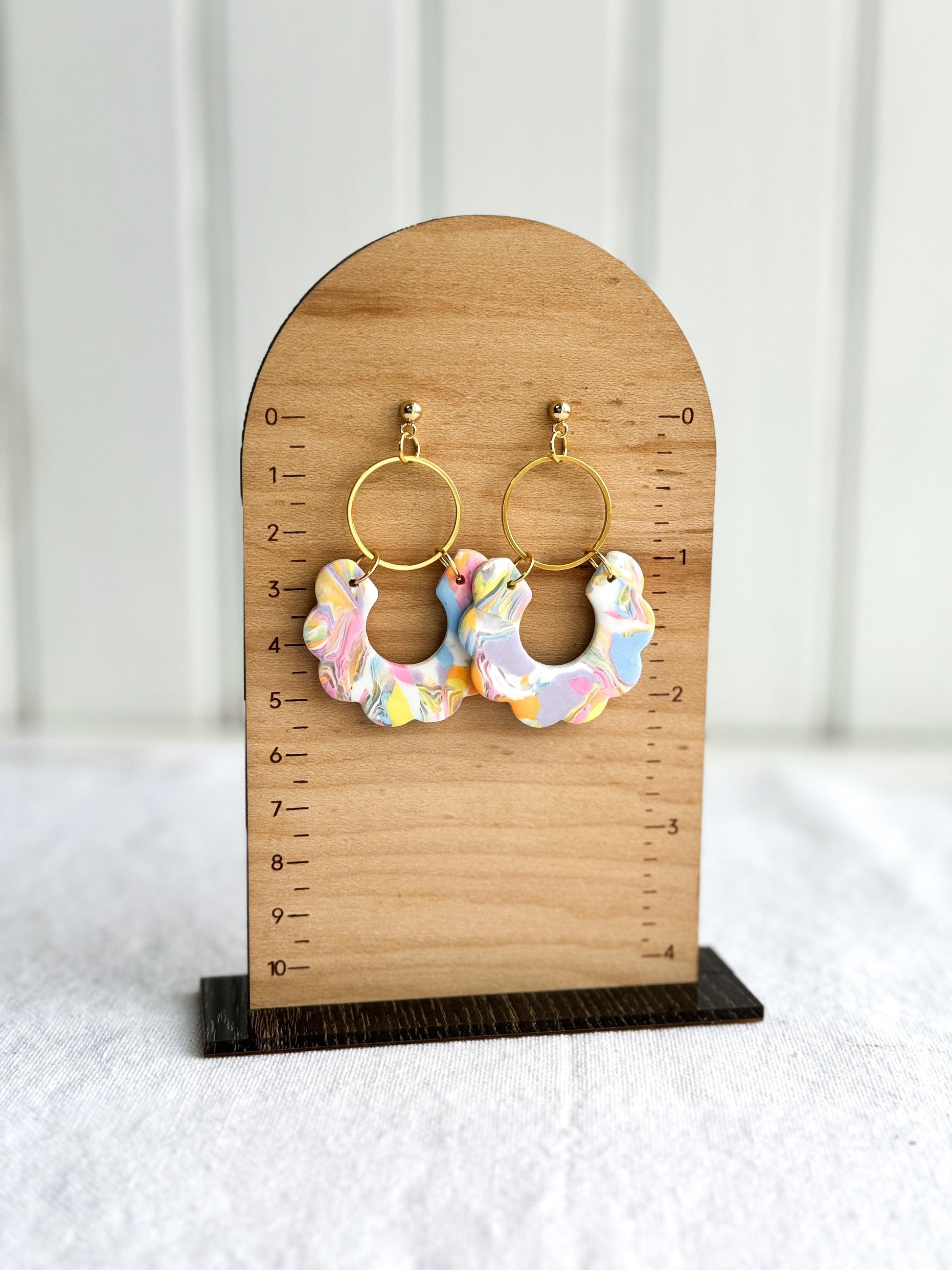 Spring Polymer Clay Earrings, Multiple Styles - Harbor to Gulf Co.