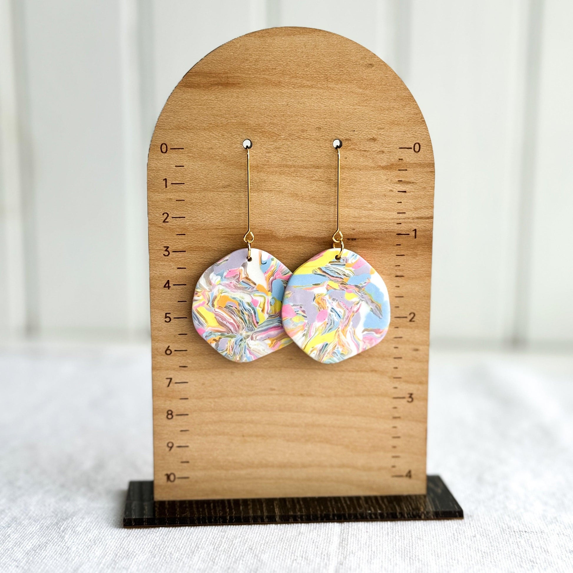 Spring Polymer Clay Earrings, Multiple Styles - Harbor to Gulf Co.