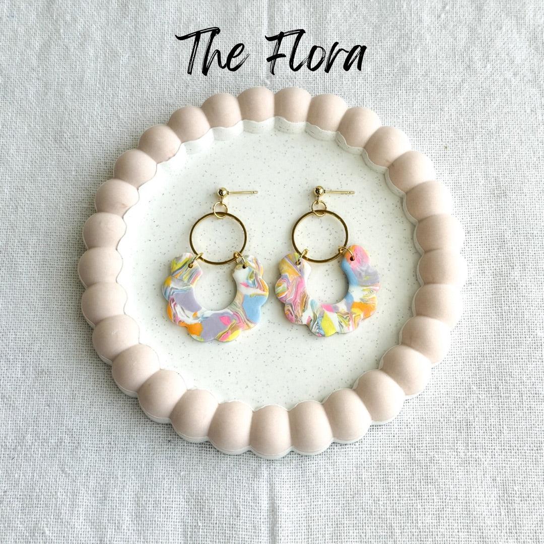 Spring Polymer Clay Earrings, Multiple Styles - Harbor to Gulf Co.