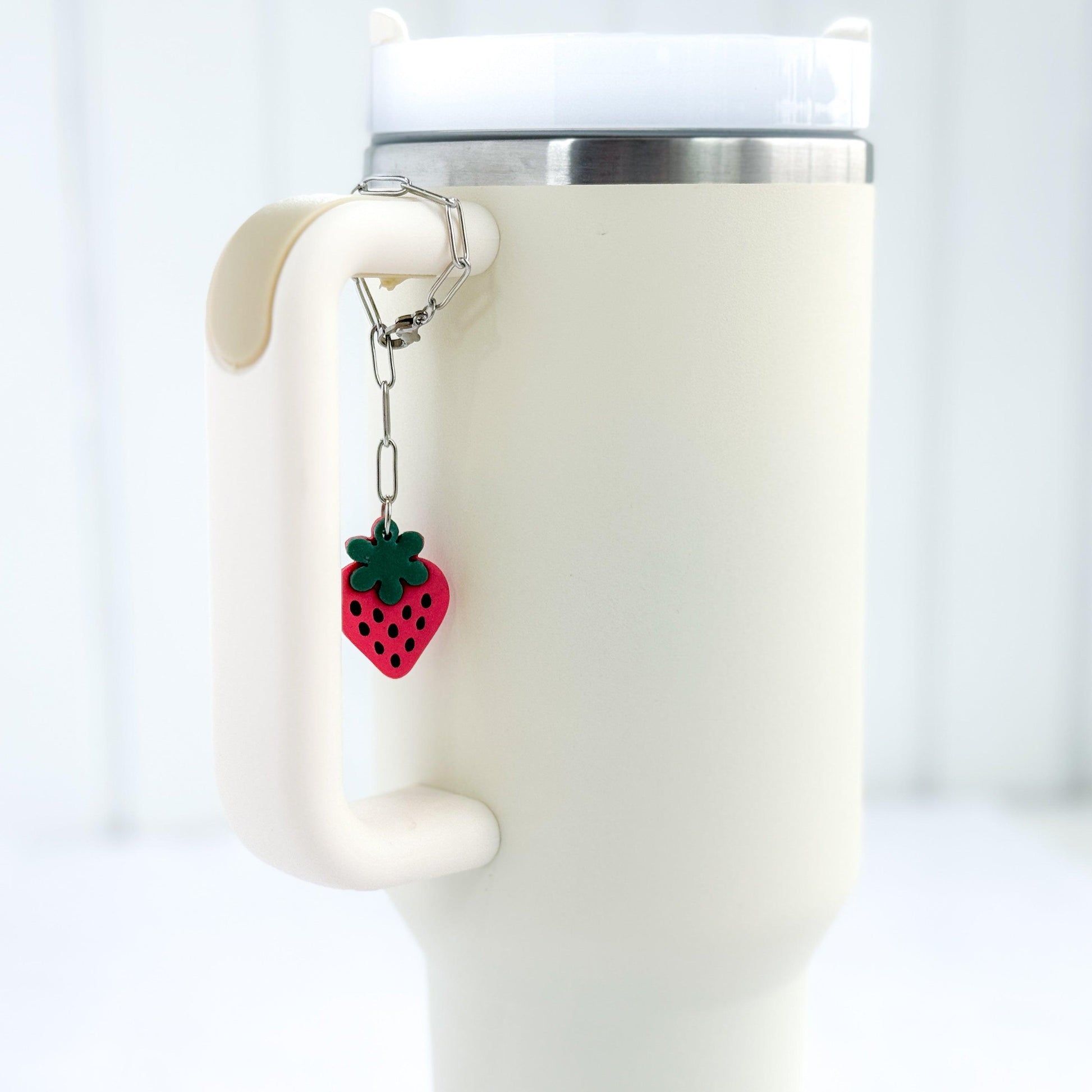 Strawberry Charm, Stanley Accessories, Fruit Charms, Teenage Girl Gifts - Harbor to Gulf Co.