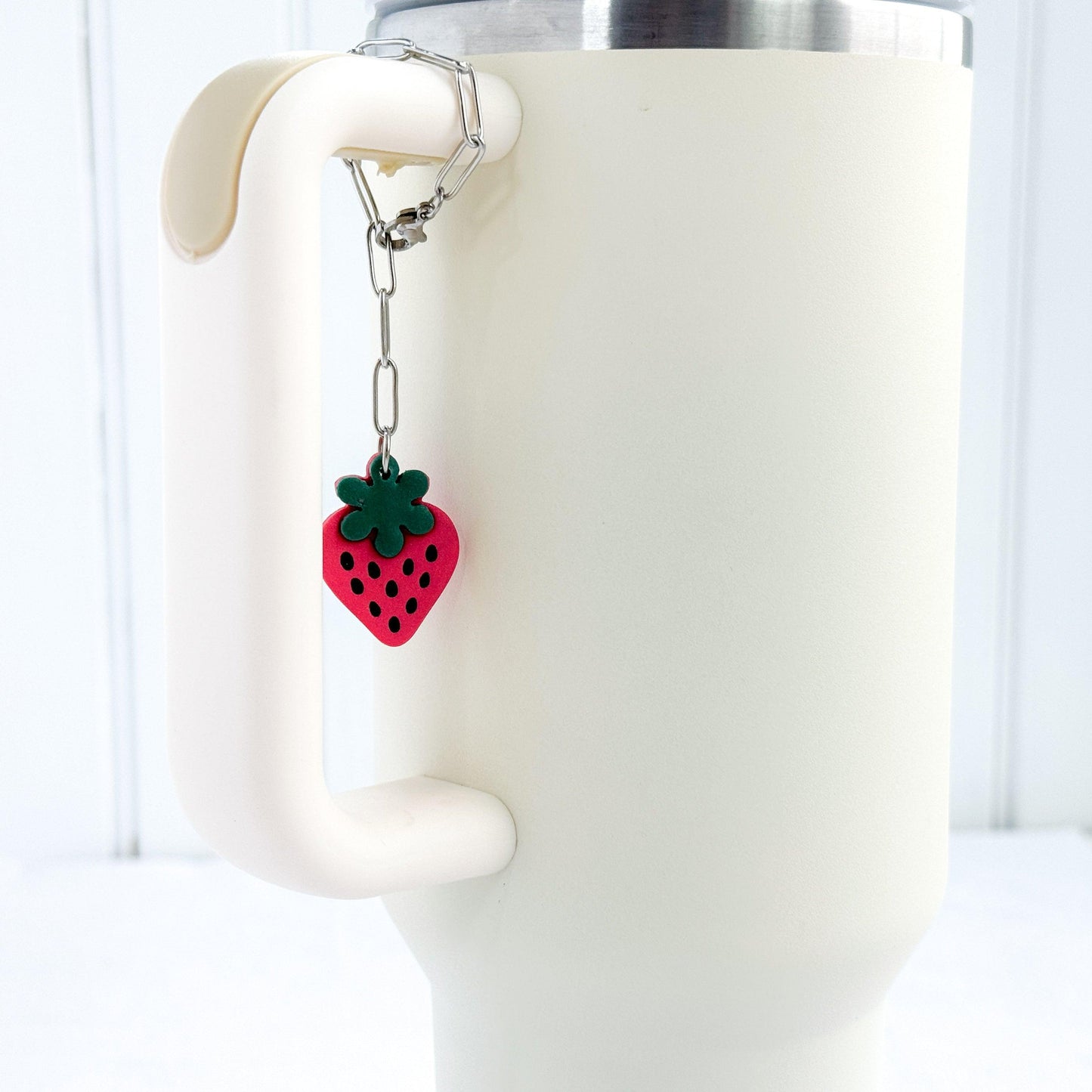 Strawberry Charm, Stanley Accessories, Fruit Charms, Teenage Girl Gifts - Harbor to Gulf Co.