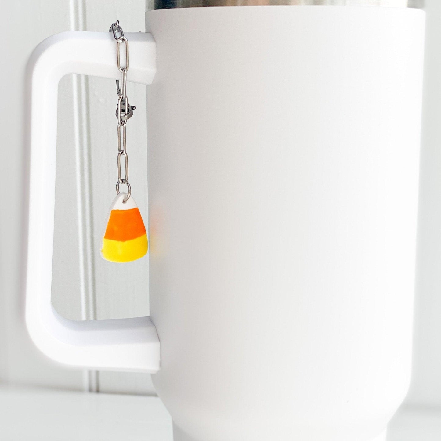 Candy Corn Stanley Cup Charm, Stanley Cup Accessories, Gifts for Women, Handmade - Harbor to Gulf Co.