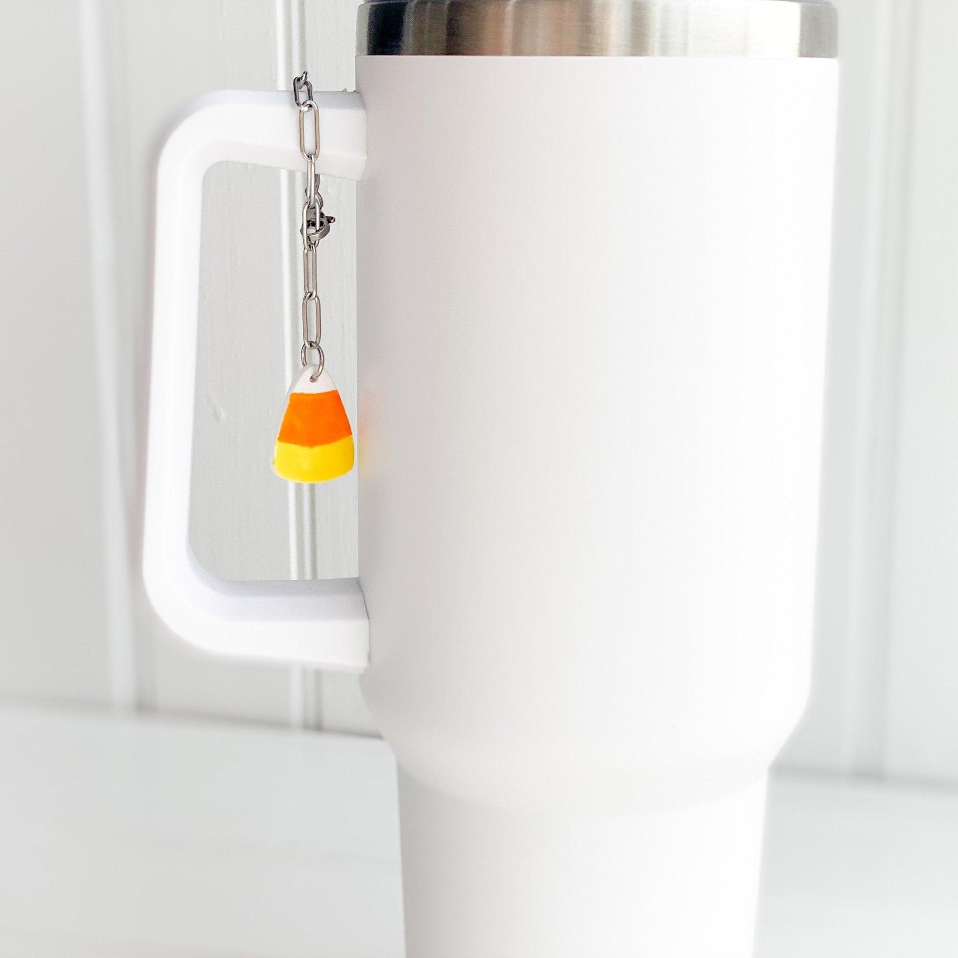 Candy Corn Stanley Cup Charm, Stanley Cup Accessories, Gifts for Women, Handmade - Harbor to Gulf Co.