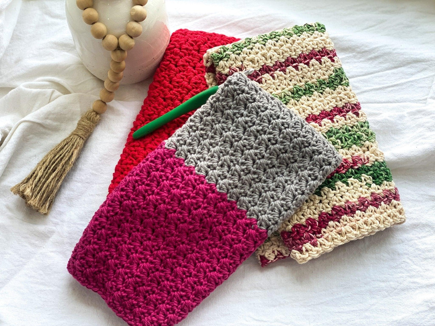 Dish Towels for Kitchen - Crochet Kitchen Towel - Sustainable Gifts - Kitchen Decor - Handmade Gifts - Unique Housewarming Gifts - Harbor to Gulf Co.