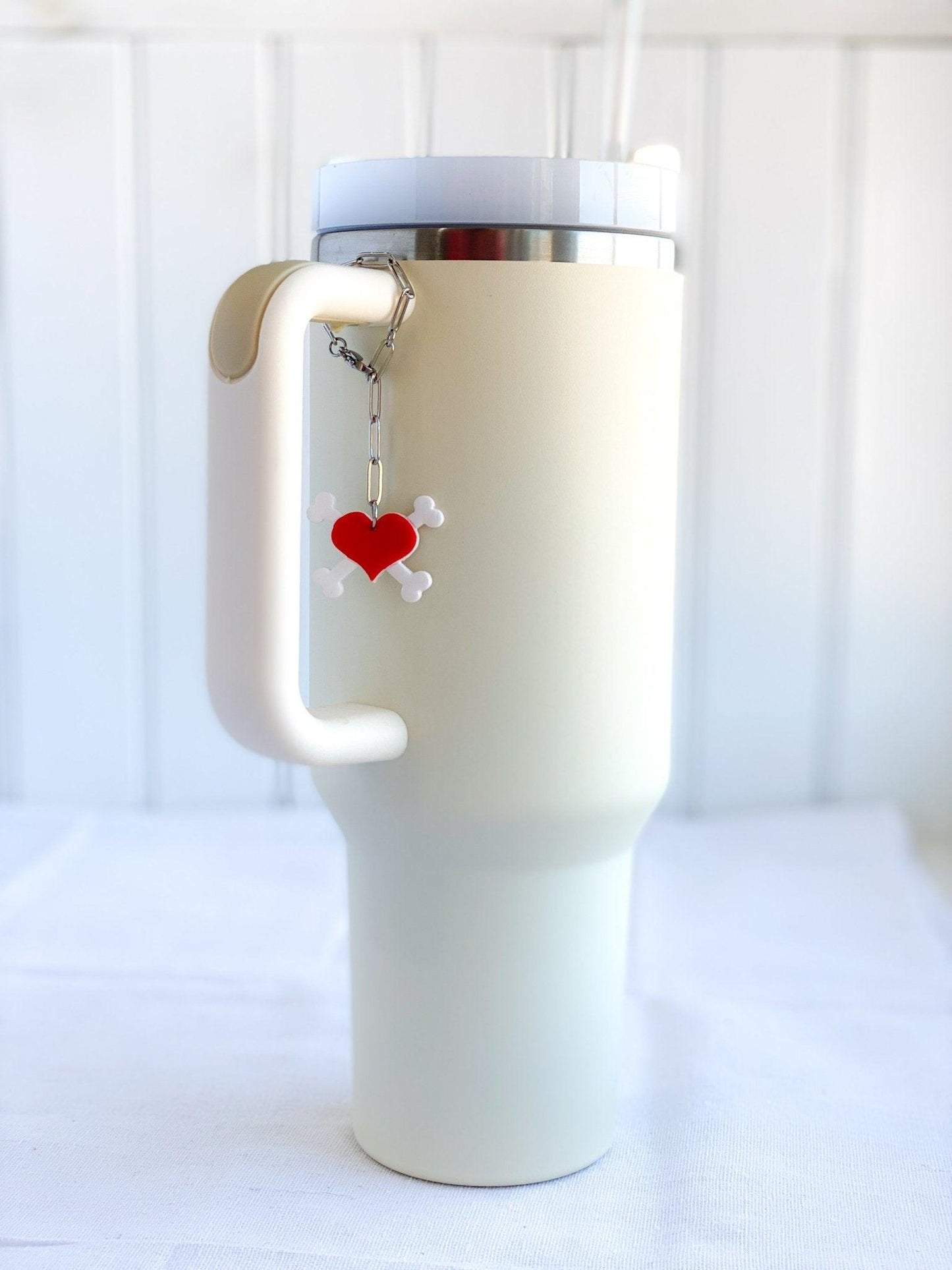 Valentines Day Charm, Stanley Cup Accessories, Tumbler Accessories, Handmade Gifts - Harbor to Gulf Co.