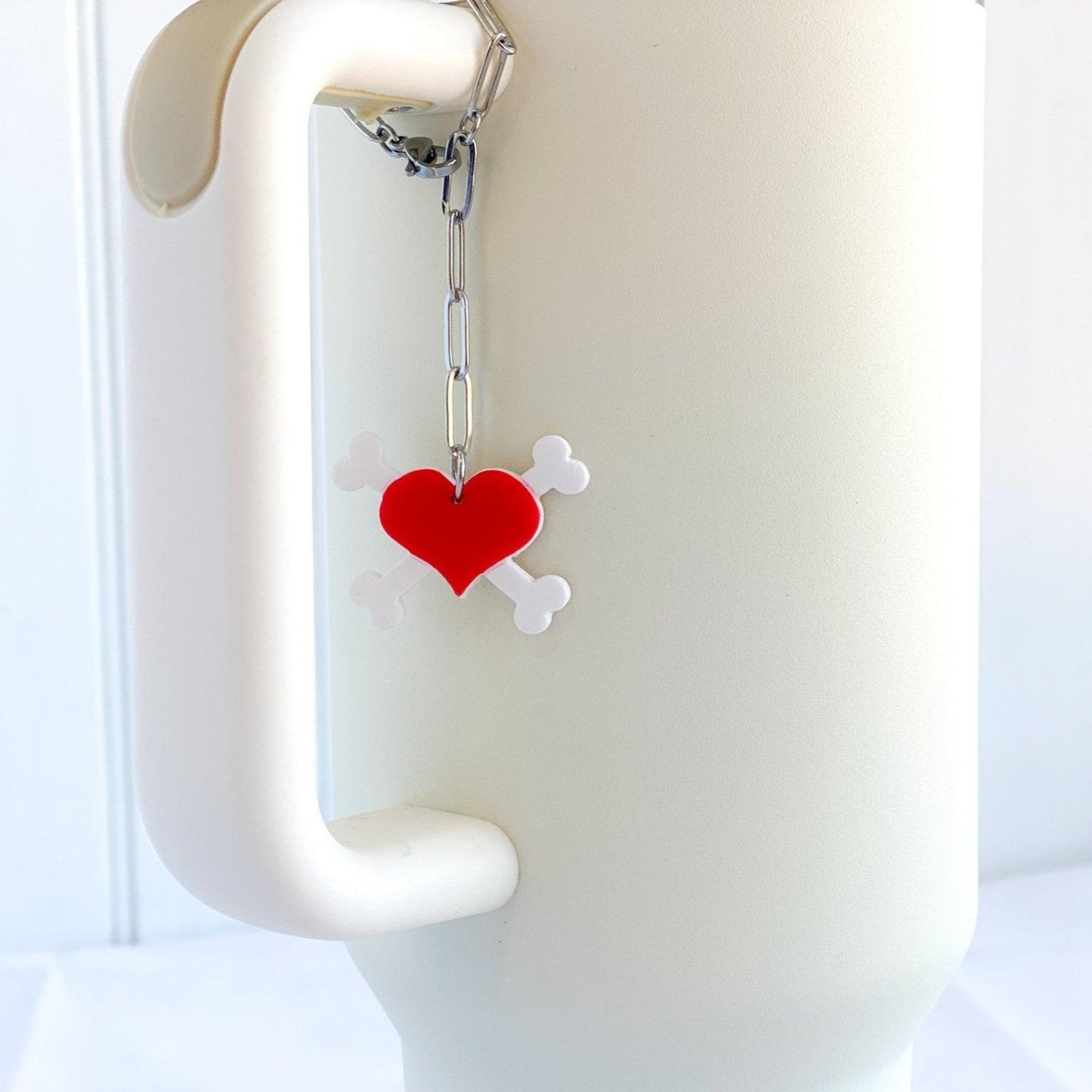 Valentines Day Charm, Stanley Cup Accessories, Tumbler Accessories, Handmade Gifts - Harbor to Gulf Co.